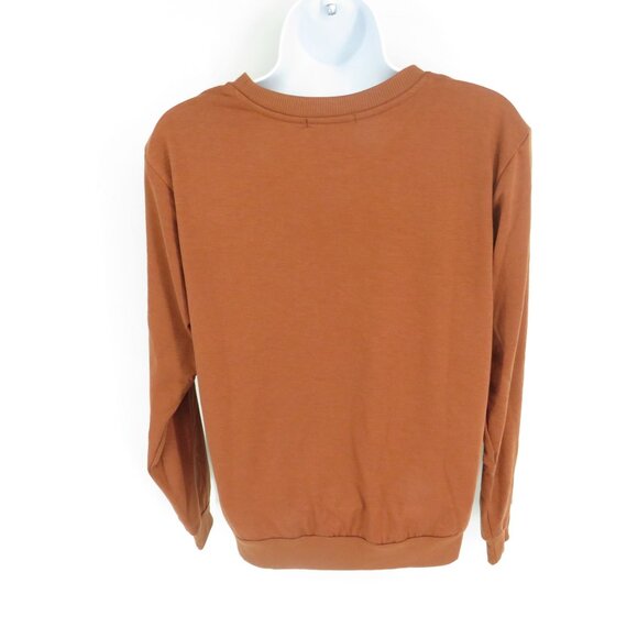Fifth Sun Coffee State Of Mind Top Small  Fifth Sun Rust Brown $34 - Picture 4 of 4